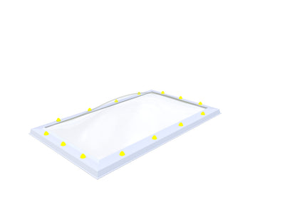 Skylux lichtkoepel 70x130 cm - Skylux