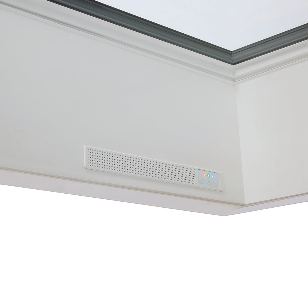 iWindow Platdakraam Opengaand op zonne-energie - Complete Set 70x220 cm - Skylux