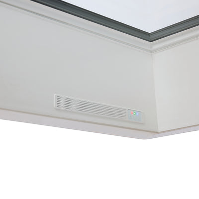 iWindow Platdakraam Opengaand op zonne-energie - Complete Set 100x300 cm - Skylux