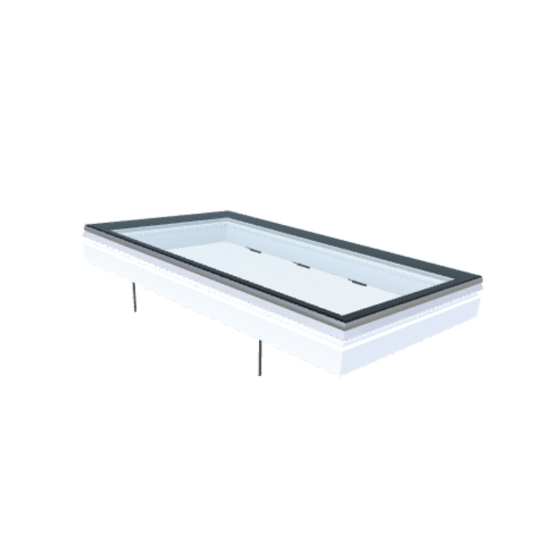iWindow Flex 2.0 opengaand platdakraam voor renovatie 100x180 cm - Skylux