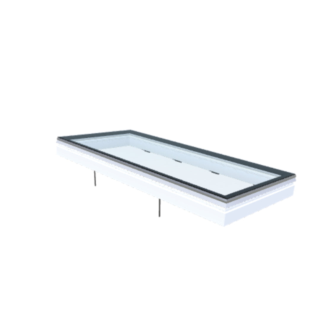 iWindow Flex 2.0 opengaand platdakraam voor renovatie 100x230 cm - Skylux