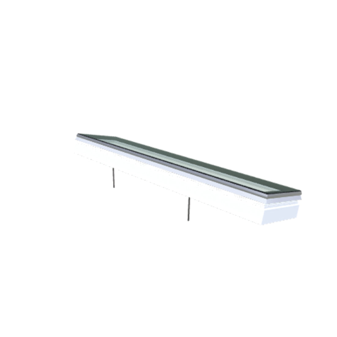 iWindow Flex 2.0 opengaand platdakraam voor renovatie 40x220 cm - Skylux