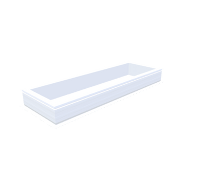pvc-opstand 20/00 EP 0500 x 1700 mm - Skylux