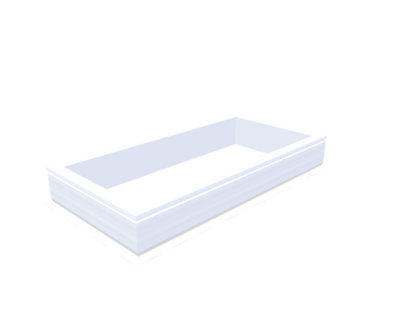 pvc-opstand 20/00 EP 0600 x 1300 mm - Skylux