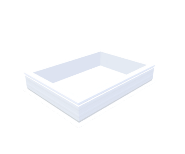 pvc-opstand 20/00 EP 0700 x 1000 mm