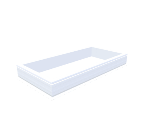 pvc-opstand 20/00 EP 0700 x 1500 mm