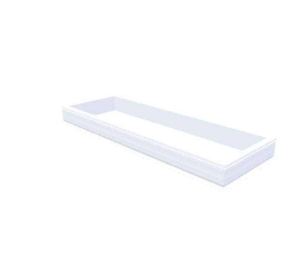 pvc-opstand 20/00 EP 0700 x 2200 mm