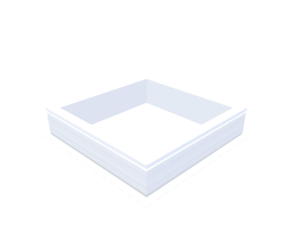 pvc-opstand 20/00 EP 0750 x 0750 mm