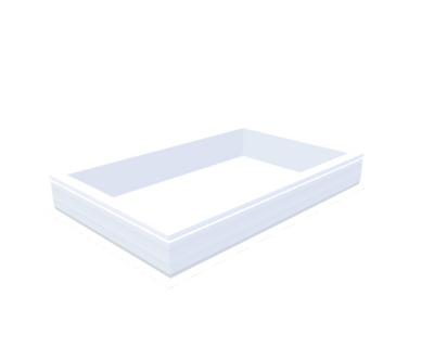 pvc-opstand 20/00 EP 0750 x 1250 mm - Skylux