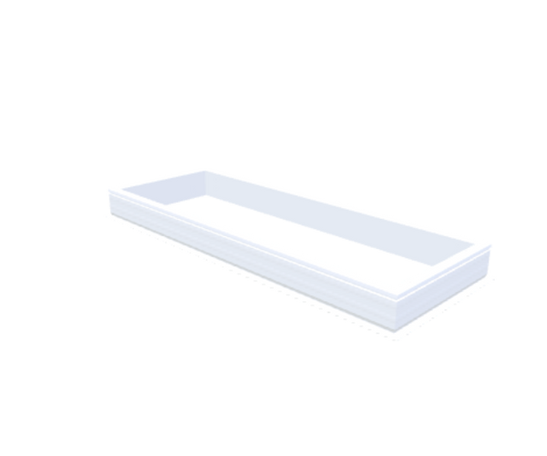 pvc-opstand 20/00 EP 0750 x 2250 mm