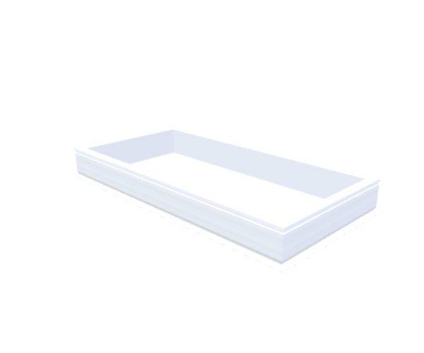 pvc-opstand 20/00 EP 0800 x 1700 mm