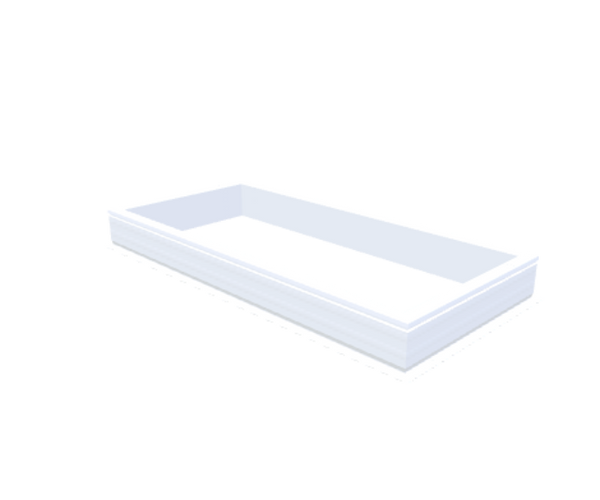 pvc-opstand 20/00 EP 0800 x 1800 mm