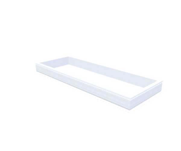 pvc-opstand 20/00 EP 0800 x 2300 mm
