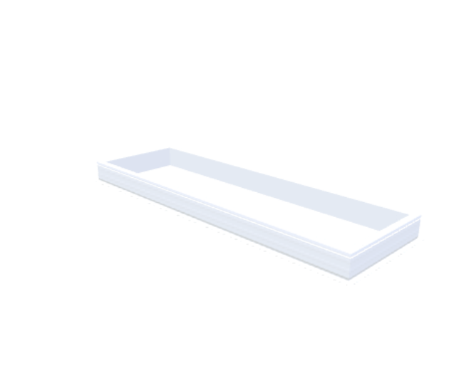 pvc-opstand 20/00 EP 0800 x 2800 mm - Skylux