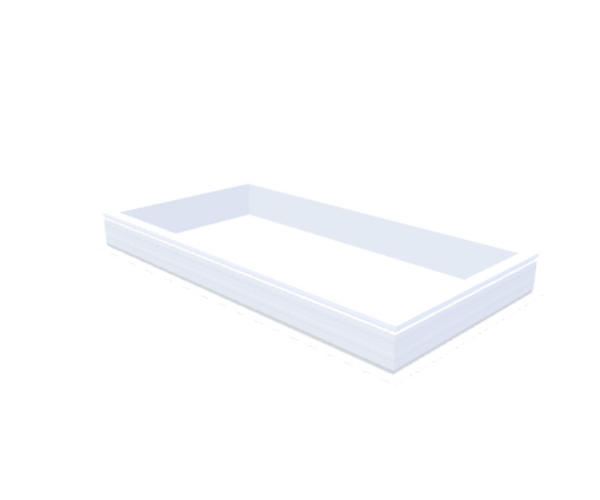 pvc-opstand 20/00 EP 0900 x 1800 mm
