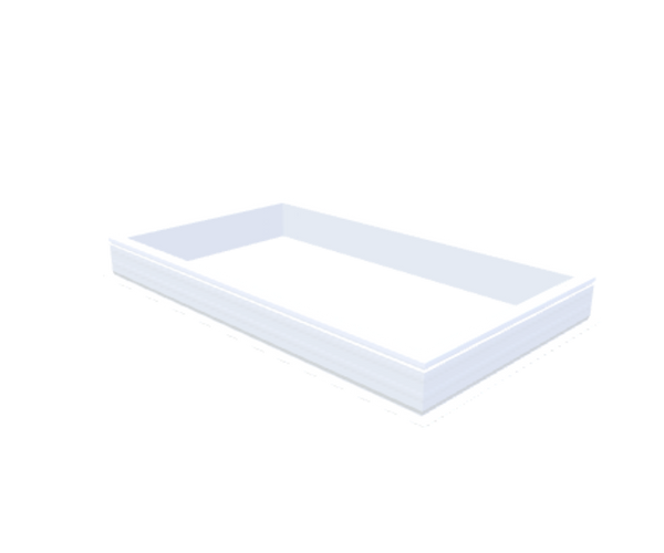 pvc-opstand 20/00 EP 1000 x 1800 mm