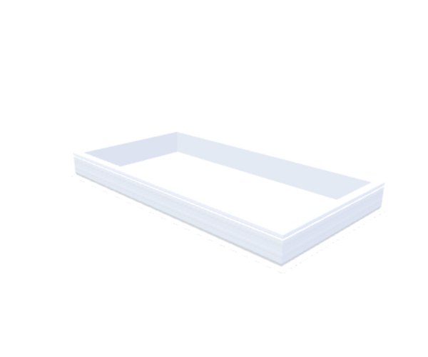 pvc-opstand 20/00 EP 1000 x 2000 mm