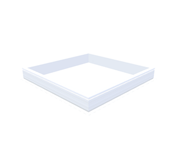 pvc-opstand 20/00 EP 1400 x 1400 mm