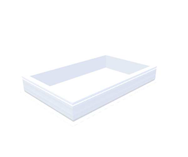 pvc-opstand 20/00 EP 1500 x 2100 mm