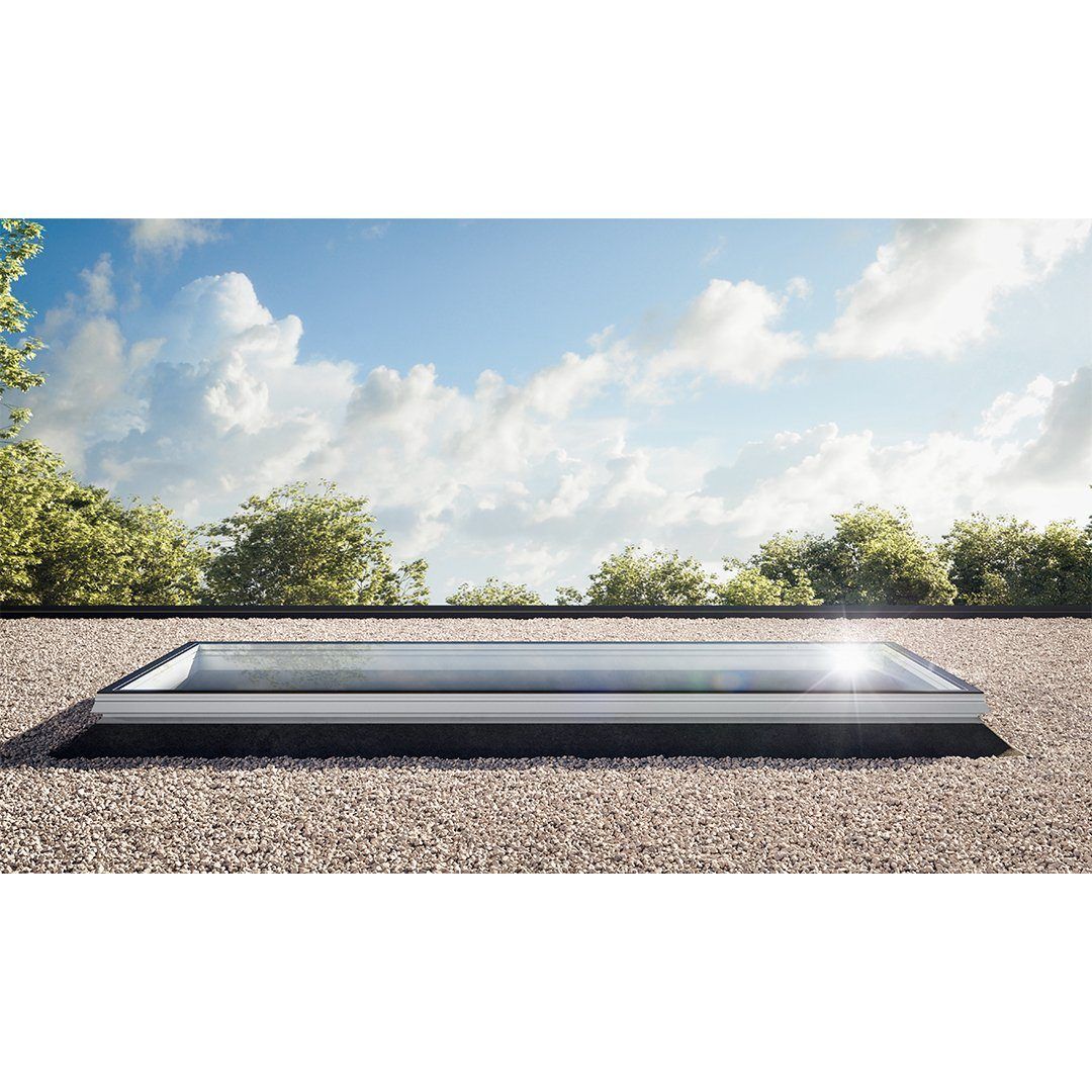 Skylux fenêtre pour toit plat iWindow3 - version fixe transparente 0700 x 0700 mm