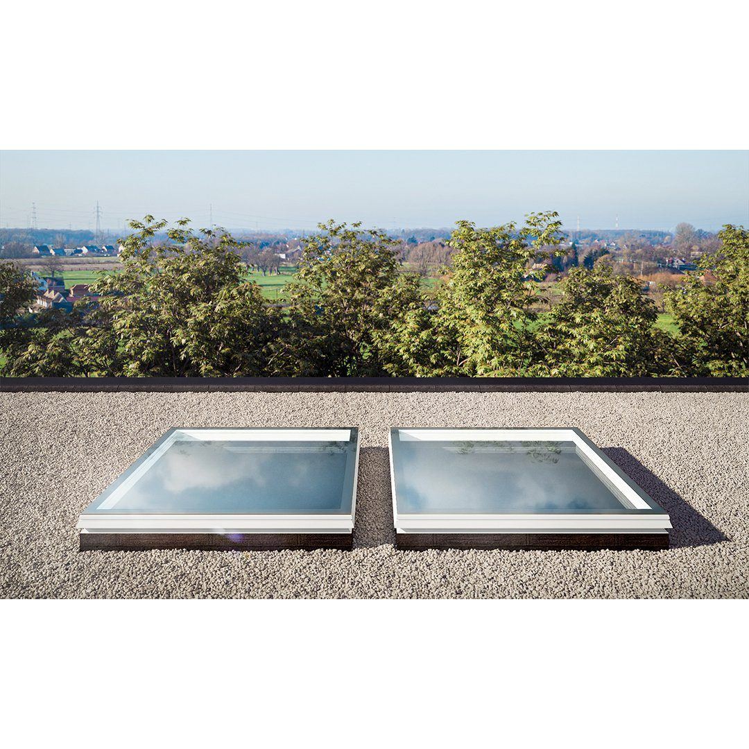 Skylux platdakraam iWindow2 - vaste uitvoering helder 0600 x 0600 mm