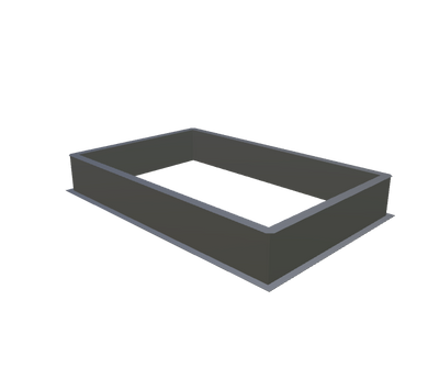 Metaal opstand 300 x 1300