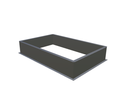 Metaal opstand 300 x 1300
