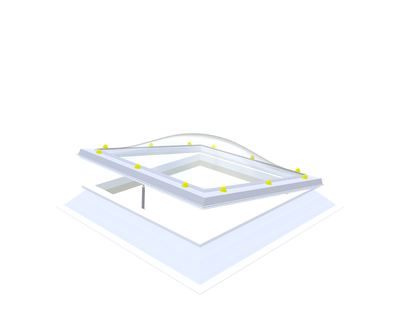 PVC-Opstand 1300 x 1600