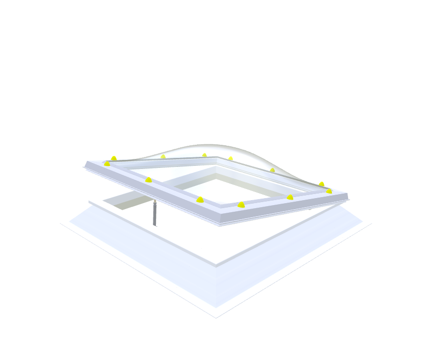 PVC-Opstand 1000 x 2200