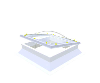 PVC-Opstand 1100 x 1100
