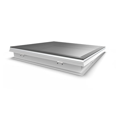schräger PVC-Rahmen 08/00 mit unteren Scharnieren und unteren Clipsen 0800 x 1800 mm