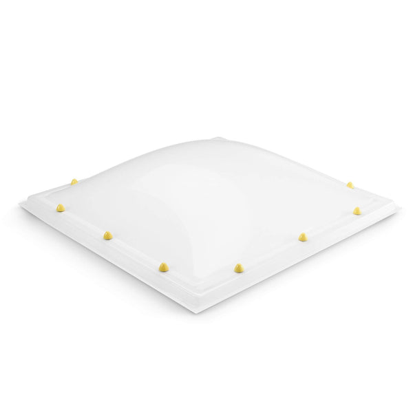 Skylux acrylaat lichtkoepel 2-wandig - opaal 1300 x 1300 mm