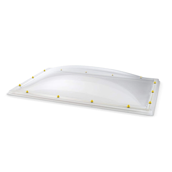 Skylux acrylaat lichtkoepel 3-wandig - helder 0400 x 2200 mm