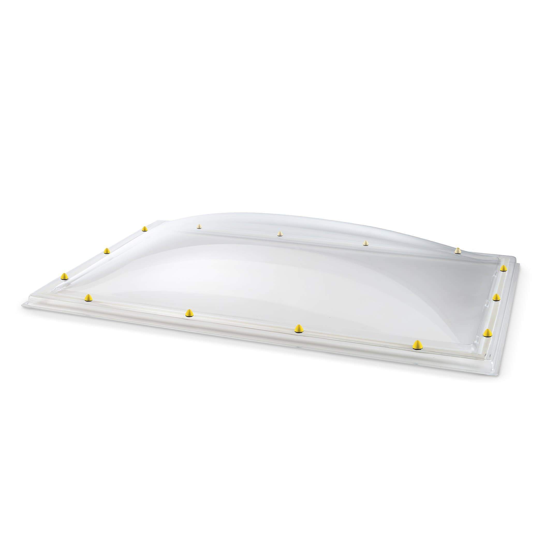 Skylux Acryl-Lichtkuppel mit 3 Wänden - klar 0750 x 2250 mm