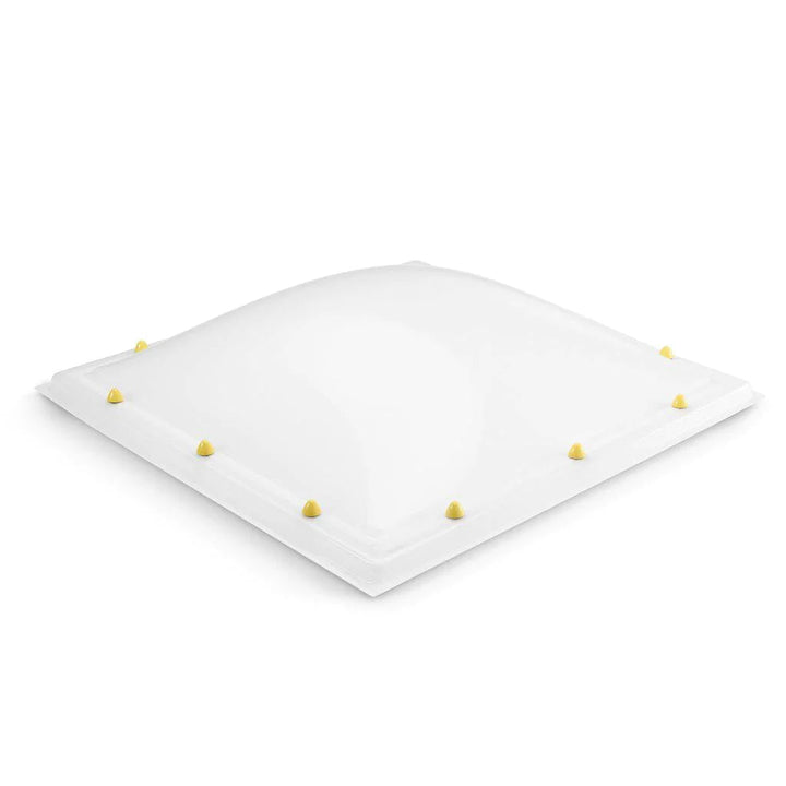 Skylux acrylaat lichtkoepel 6-wandig - opaal 1050 x 1050 mm