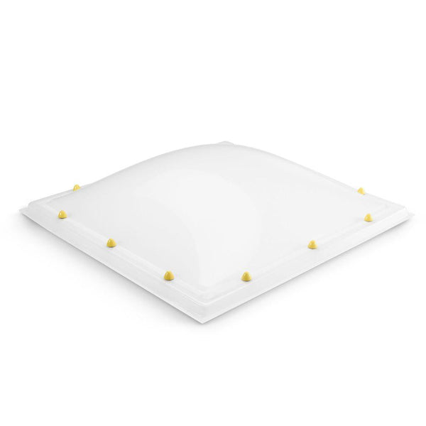 Skylux acrylaat lichtkoepel enkelwandig - opaal 0400 x 0400 mm