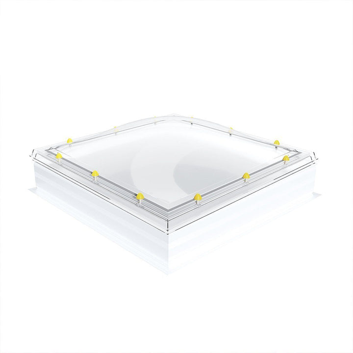 Skylux iDome opengaand met pvc-opstand 20/00 EP incl. LED 0600 x 0600 mm
