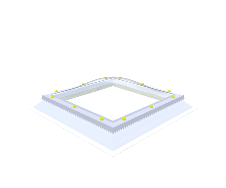 PVC-Opstand 900 x 1800