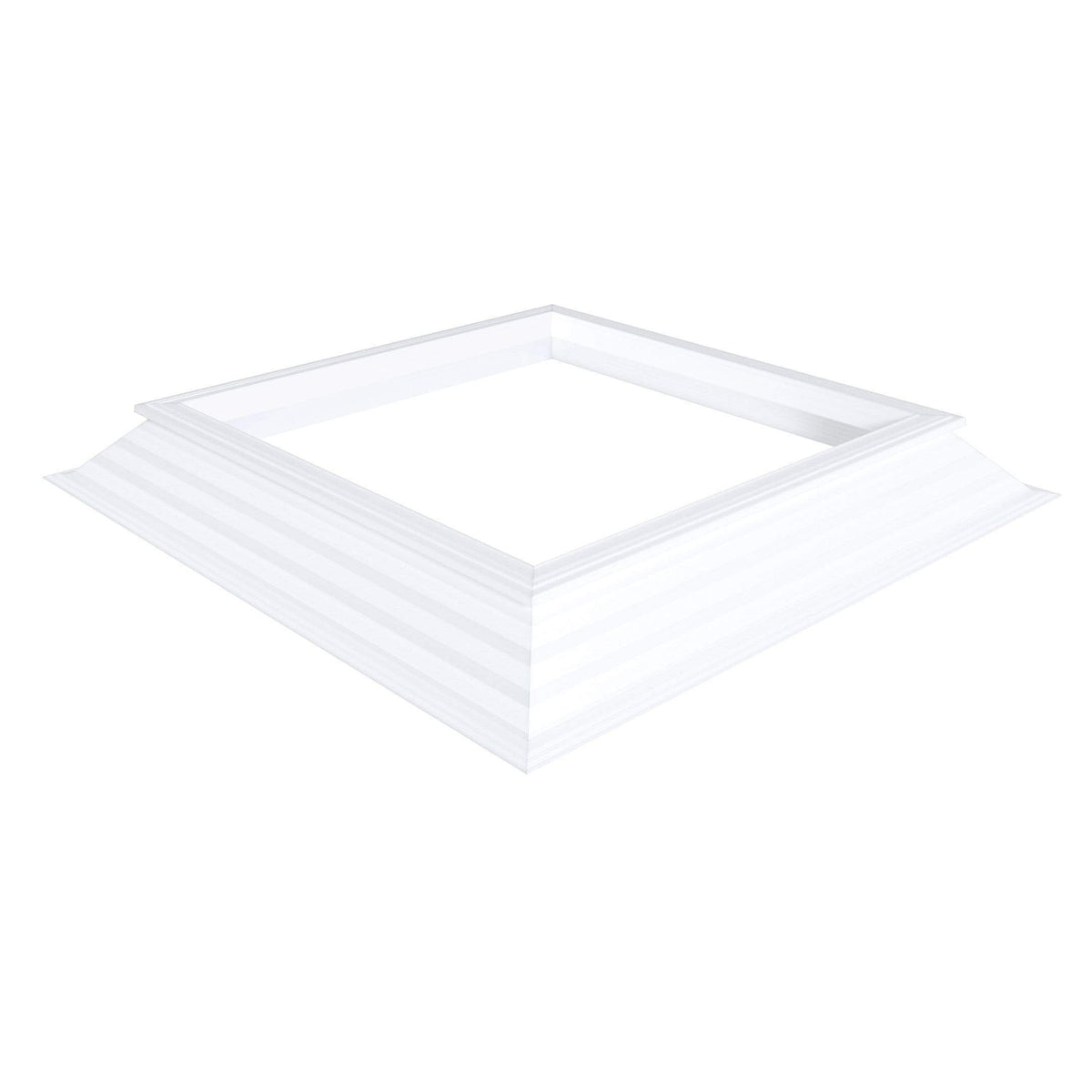 0500 splayed PVC curb 16/20 EP 0500 x 0500 mm Please note! Roof opening = 7 ...