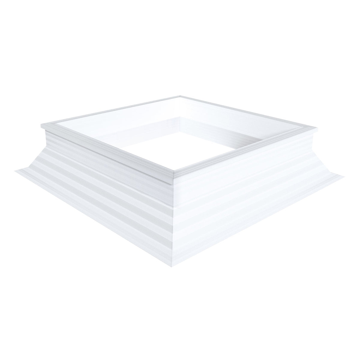 splayed PVC curb 30/20 1000 x 1300 mm Please note! Roof opening = 20 c ...