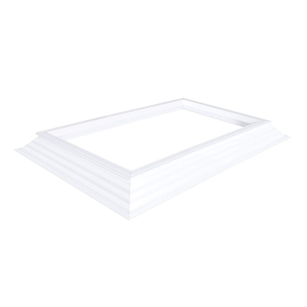 ventilated PVC curb 16/20 EP with manual tandem spindle with eye 0500 x 2000 mm Attention! Roof opening = 700 x 2200 mm